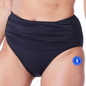 Bleu Rod Beattie Swimsuit Bottoms- Black Size 12 (Bottoms Only)